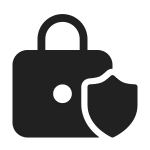 Lock Shield SVG Icon
